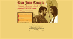 Desktop Screenshot of don-juan-tenorio.com